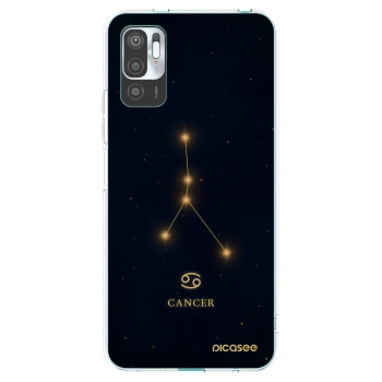 Picasee silikonska prozirna maskica za Xiaomi Redmi Note 10 5G - CANCER
