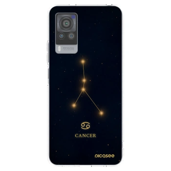 Picasee silikonska prozirna maskica za Vivo X60 Pro 5G - CANCER