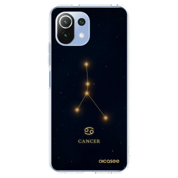 Picasee silikonska prozirna maskica za Xiaomi 11 Lite 5G NE - CANCER