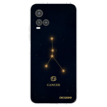 Picasee silikonska prozirna maskica za Vivo Y33s - CANCER