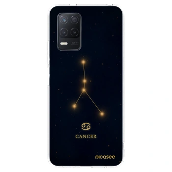 Picasee silikonska prozirna maskica za Realme 8 5G - CANCER
