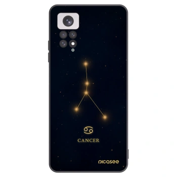 Picasee crna silikonska maskica za Xiaomi Redmi Note 11 - CANCER