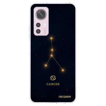 Picasee silikonska prozirna maskica za Xiaomi 12 - CANCER