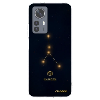 Picasee silikonska prozirna maskica za Xiaomi 12 Pro - CANCER