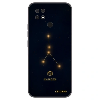 Picasee crna silikonska maskica za Xiaomi Redmi 10C - CANCER
