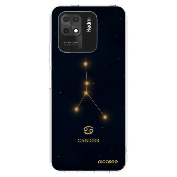 Picasee silikonska prozirna maskica za Xiaomi Redmi 10C - CANCER