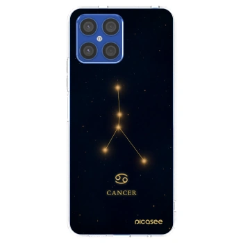 Picasee silikonska prozirna maskica za Honor X8 4G - CANCER