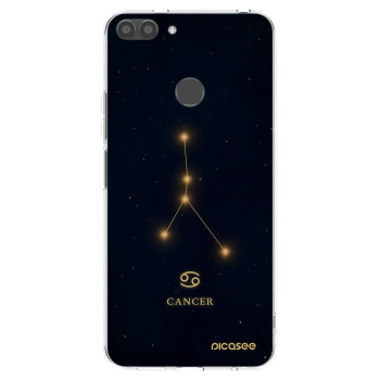 Picasee silikonska prozirna maskica za Huawei P Smart - CANCER