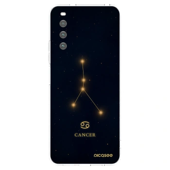 Picasee silikonska prozirna maskica za Sony Xperia 10 IV 5G - CANCER