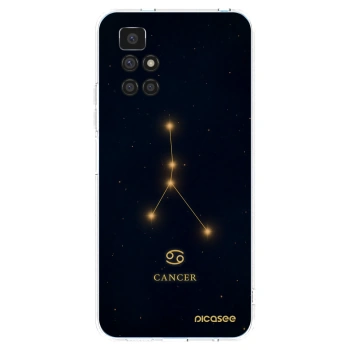 Picasee silikonska prozirna maskica za Xiaomi Redmi 10 (2022) - CANCER