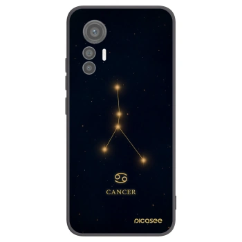 Picasee crna silikonska maskica za Xiaomi 12 Lite - CANCER