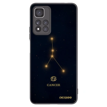 Picasee crna silikonska maskica za Xiaomi Redmi Note 11 Pro+ 5G - CANCER