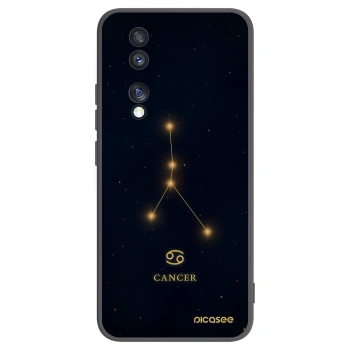 Picasee crna silikonska maskica za Honor 70 - CANCER