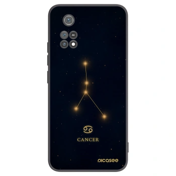 Picasee crna silikonska maskica za Xiaomi Poco M4 Pro - CANCER