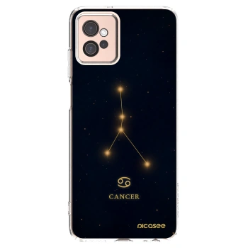 Picasee silikonska prozirna maskica za Motorola Moto G32 - CANCER
