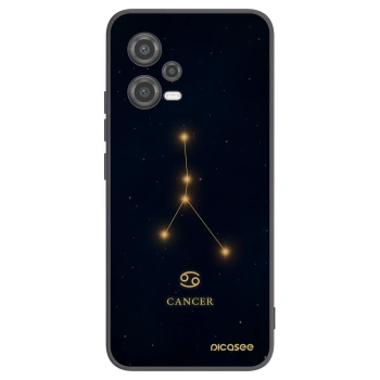 Picasee crna silikonska maskica za Xiaomi Poco X5 - CANCER