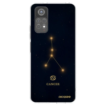 Picasee silikonska prozirna maskica za Xiaomi Redmi Note 11S 5G - CANCER