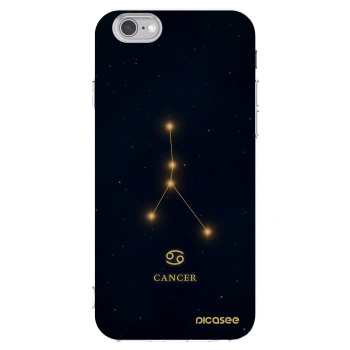 Picasee silikonska prozirna maskica za Apple iPhone 6/6S - CANCER