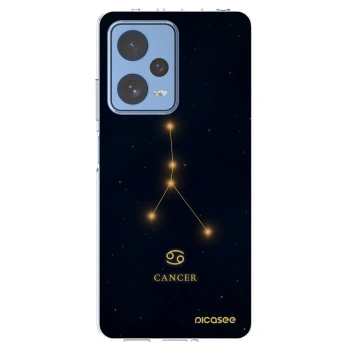 Picasee silikonska prozirna maskica za Xiaomi Redmi Note 12 Pro 5G - CANCER