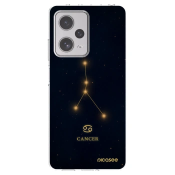 Picasee silikonska prozirna maskica za Xiaomi Redmi Note 12 Pro+ 5G - CANCER