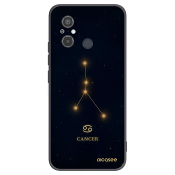 Picasee crna silikonska maskica za Xiaomi Redmi 12C - CANCER