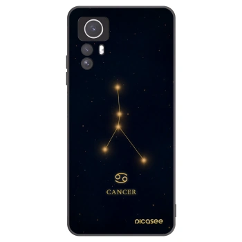 Picasee crna silikonska maskica za Xiaomi Redmi Note 12S - CANCER