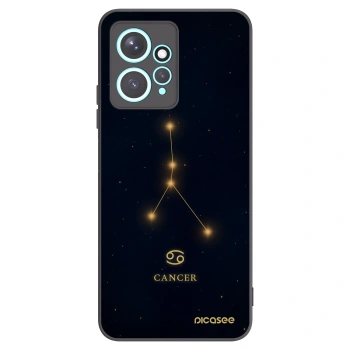 Picasee crna silikonska maskica za Xiaomi Redmi Note 12 4G - CANCER