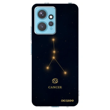 Picasee silikonska prozirna maskica za Xiaomi Redmi Note 12 4G - CANCER