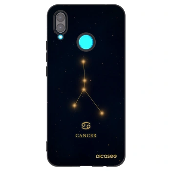 Picasee crna silikonska maskica za Huawei Nova 3 - CANCER
