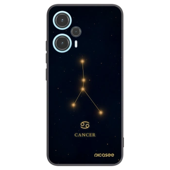 Picasee crna silikonska maskica za Xiaomi Poco F5 - CANCER