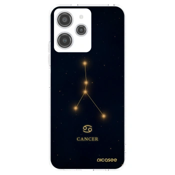 Picasee silikonska prozirna maskica za Xiaomi Redmi 12 4G - CANCER