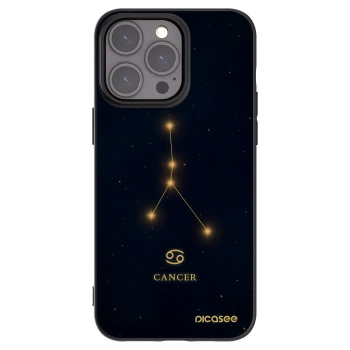 Picasee crna silikonska maskica za Apple iPhone 15 Pro Max - CANCER