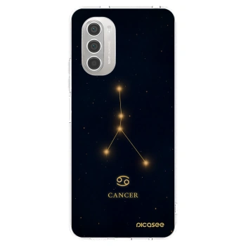 Picasee silikonska prozirna maskica za Motorola Moto G51 - CANCER