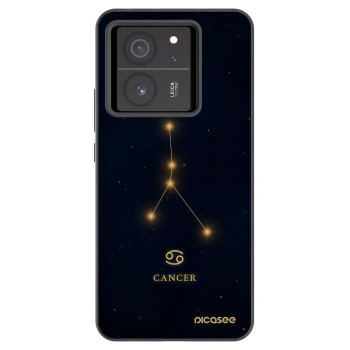 Picasee crna silikonska maskica za Xiaomi 13T Pro - CANCER