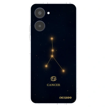 Picasee silikonska prozirna maskica za Realme 10 4G - CANCER