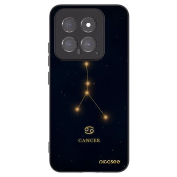 Picasee crna silikonska maskica za Xiaomi 14 - CANCER