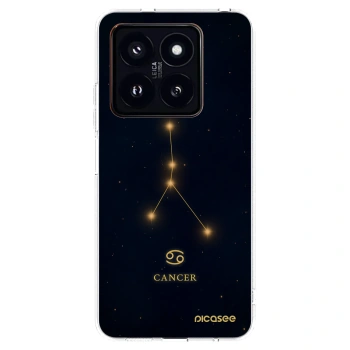 Picasee silikonska prozirna maskica za Xiaomi 14 Pro - CANCER