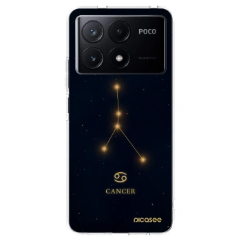 Picasee silikonska prozirna maskica za Xiaomi Poco X6 Pro - CANCER