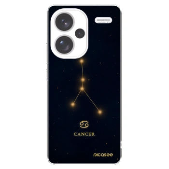 Picasee silikonska prozirna maskica za Xiaomi Redmi Note 13 Pro+ 5G - CANCER