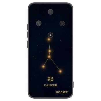 Picasee crna silikonska maskica za Honor Magic6 Lite 5G - CANCER
