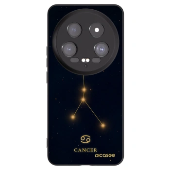 Picasee crna silikonska maskica za Xiaomi 14 Ultra - CANCER