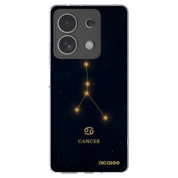 Picasee silikonska prozirna maskica za Xiaomi Redmi Note 13 4G - CANCER