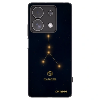 Picasee crna silikonska maskica za Xiaomi Redmi Note 13 Pro 4G - CANCER
