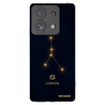 Picasee silikonska prozirna maskica za Xiaomi Redmi Note 13 Pro 4G - CANCER