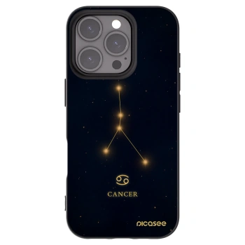 Picasee crna silikonska maskica za Apple iPhone 16 Pro - CANCER