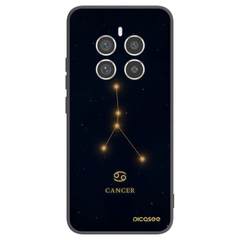 Picasee crna silikonska maskica za Realme 12 Pro 5G - CANCER