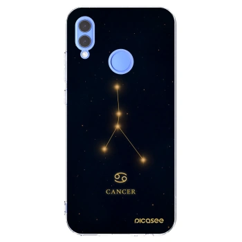 Picasee silikonska prozirna maskica za Huawei P Smart 2019 - CANCER