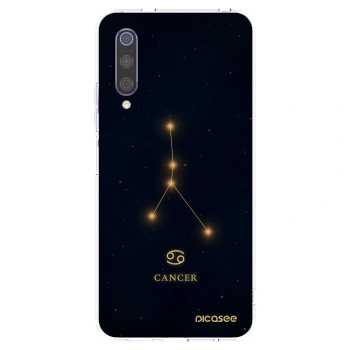 Picasee silikonska prozirna maskica za Xiaomi Mi 9 - CANCER