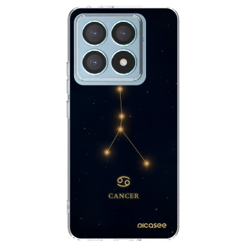 Picasee silikonska prozirna maskica za Xiaomi 14T Pro - CANCER