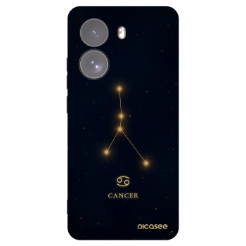 Picasee crna silikonska maskica za Xiaomi Poco X7 - CANCER